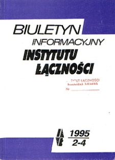 Nowe techniki w telekomunikacji. ATM - zasada funkcjonowania i zastosowanie. Biuletyn Informacyjny Instytutu Łączności, 1995, nr 2-4 (327-329)