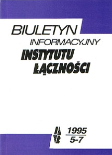 Upowszechnianie innowacji technologicznych. Biuletyn Informacyjny Instytutu Łączności, 1995, nr 5-7 (330-332)
