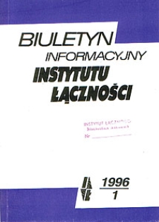 Wykaz dokumentów GSM przygotowanych przez Europejski Instytut Norm Telekomunikacyjnych (ETSI). Biuletyn Informacyjny Instytutu Łączności, 1996, nr 1 (355)