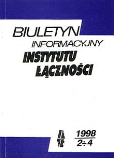 Polityka telekomunikacyjna Unii Europejskiej. Biuletyn Informacyjny Instytutu Łączności, 1998, nr 2-4 (355-357)