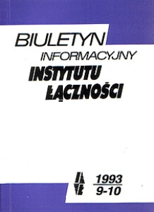 Zasady wprowadzania usług ISDN w korelacji z sygnalizacją nr 7 CCITT do krajowej sieci telekomunikacyjnej. Biuletyn Informacyjny Instytutu Łączności, 1993, nr 9-10 (314-315)