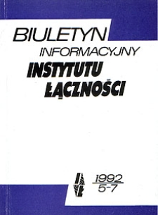 Telewizyjne systemy o dużej rozdzielczości obrazu. Biuletyn Informacyjny Instytutu Łączności, 1992, nr 5-7 (298-300)