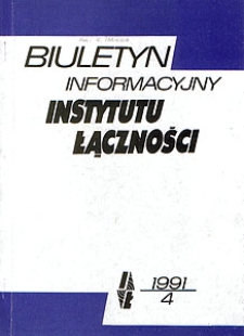 Jednostki miar stosowane w telekomunikacji. Biuletyn Informacyjny Instytutu Łączności, 1991, nr 4 (290)