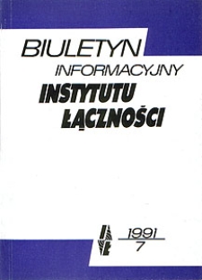 Własności współczesnych systemów komutacyjnych. Biuletyn Informacyjny Instytutu Łączności, 1991, nr 7 (293)
