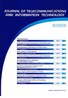 Journal of Telecommunications and Information Technology, 2011, nr 3