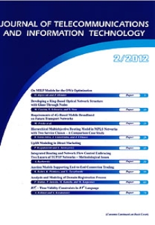 Journal of Telecommunications and Information Technology, 2012, nr 2