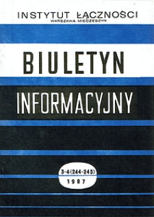 Ochrona przed promieniowaniem niejonizującym szkodliwym dla ludzi i środowiska. Biuletyn Informacyjny,1987, nr 3-4 (244-245)