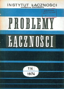 Zagadnienia dotyczące propagacji fal powyżej 10 GHz. Opracowanie tłumaczeń. Problemy Łączności, 1974 nr 114