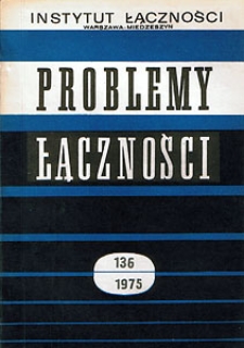 Kable współosiowe normalnowymiarowe do systemów 60 MHz. Opracowanie tłumaczeń. Problemy Łączności, 1975, nr 136