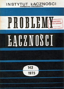 Kwadrofonia. Opracowanie tłumaczeń. Problemy Łączności, 1975, nr 142