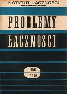 Nowoczesne nadajniki radiofoniczne. Problemy Łączności, 1976, nr 150