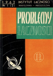 Mechanizacja czynności dzielenia paczek. Problemy Łączności, 1962, nr 1 (2)