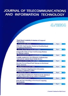 Journal of Telecommunications and Information Technology, 2014, nr 4