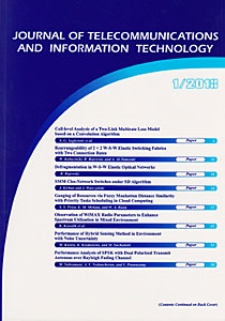 Journal of Telecommunications and Information Technology, 2018, nr 1