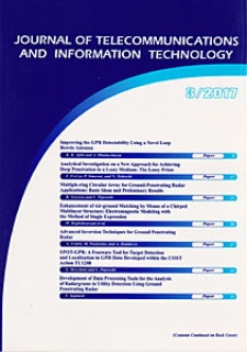Journal of Telecommunications and Information Technology, 2017, nr 3
