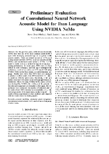 Preliminary Evaluation of Convolutional Neural Network Acoustic Model for Iban Language Using NVIDIA NeMo, Journal of Telecommunications and Information Technology, 20022, nr 1
