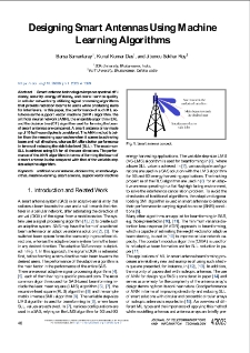 Designing Smart Antennas Using Machine Learning Algorithms, Journal of Telecommunications and Information Technology, 2023, nr 4