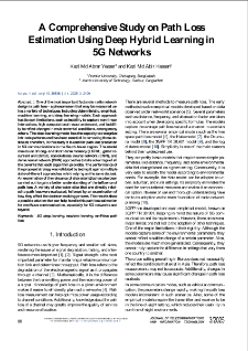 A Comprehensive Study on Path Loss Estimation Using Deep Hybrid Learning in 5G Networks, Journal of Telecommunications and Information Technology, 2025, nr 3