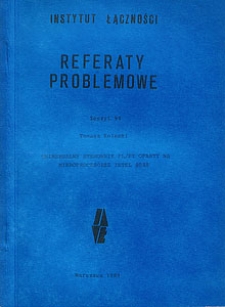 Uniwersalny sterownik PL/PT oparty na mikroprocesorze INTEL 8088. Referaty Problemowe, 1989, zeszyt 94